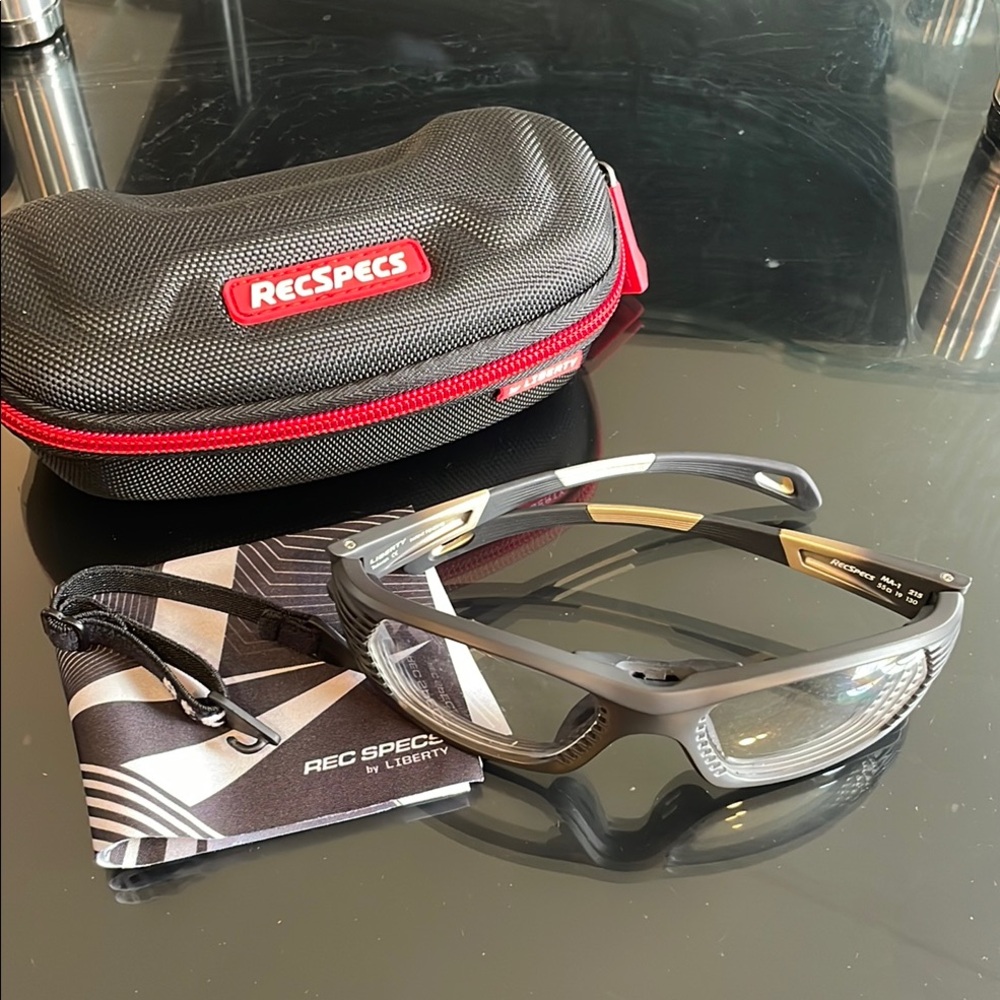 Rec Specs Black Sports Glasses